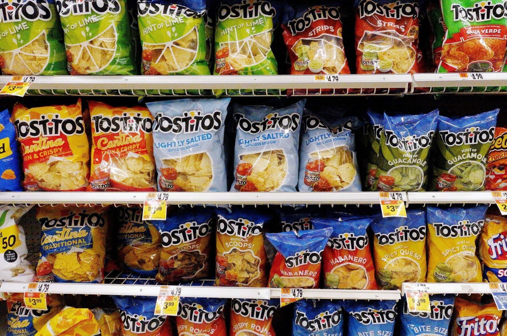 PepsiCo Is Scaling Back 'shrinkflation' On Snack Brands