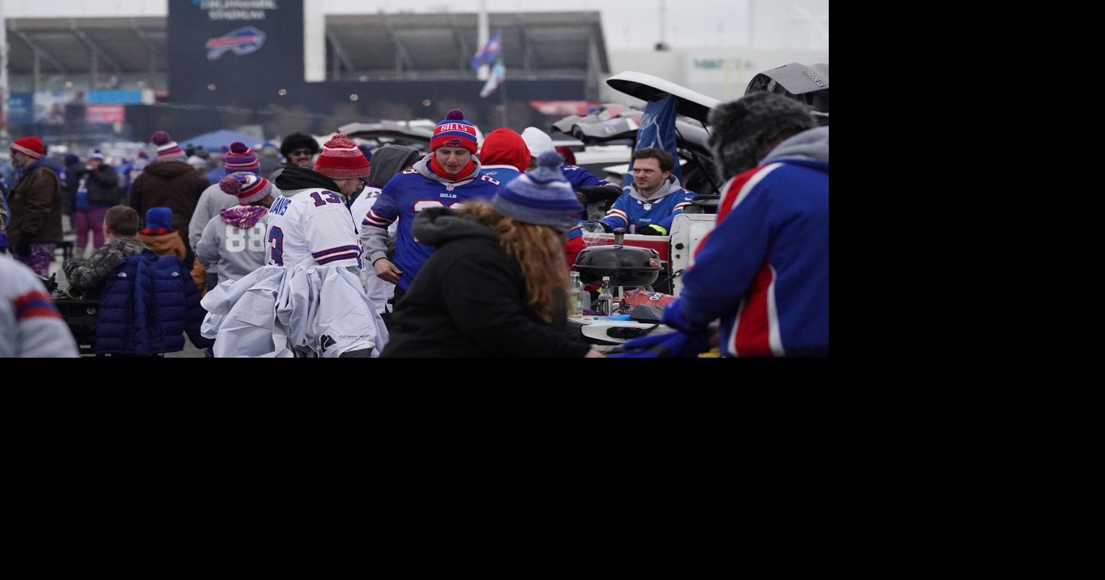 Josh Allen isn't the only one in costume: Bills fans tailgate in full