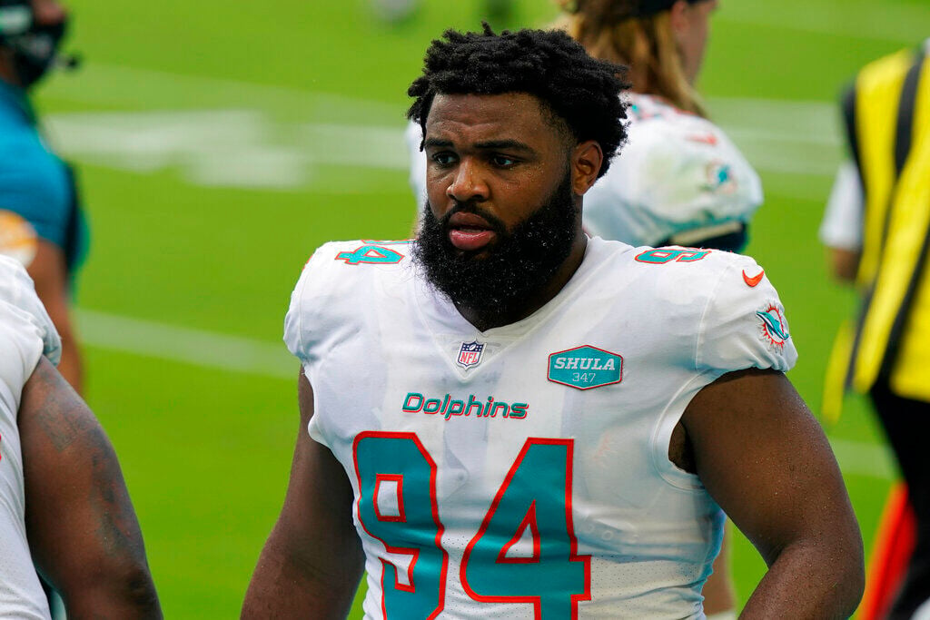 Dolphins' Christian Wilkins says he plans to appeal fine for incident with Bills' Josh Allen
