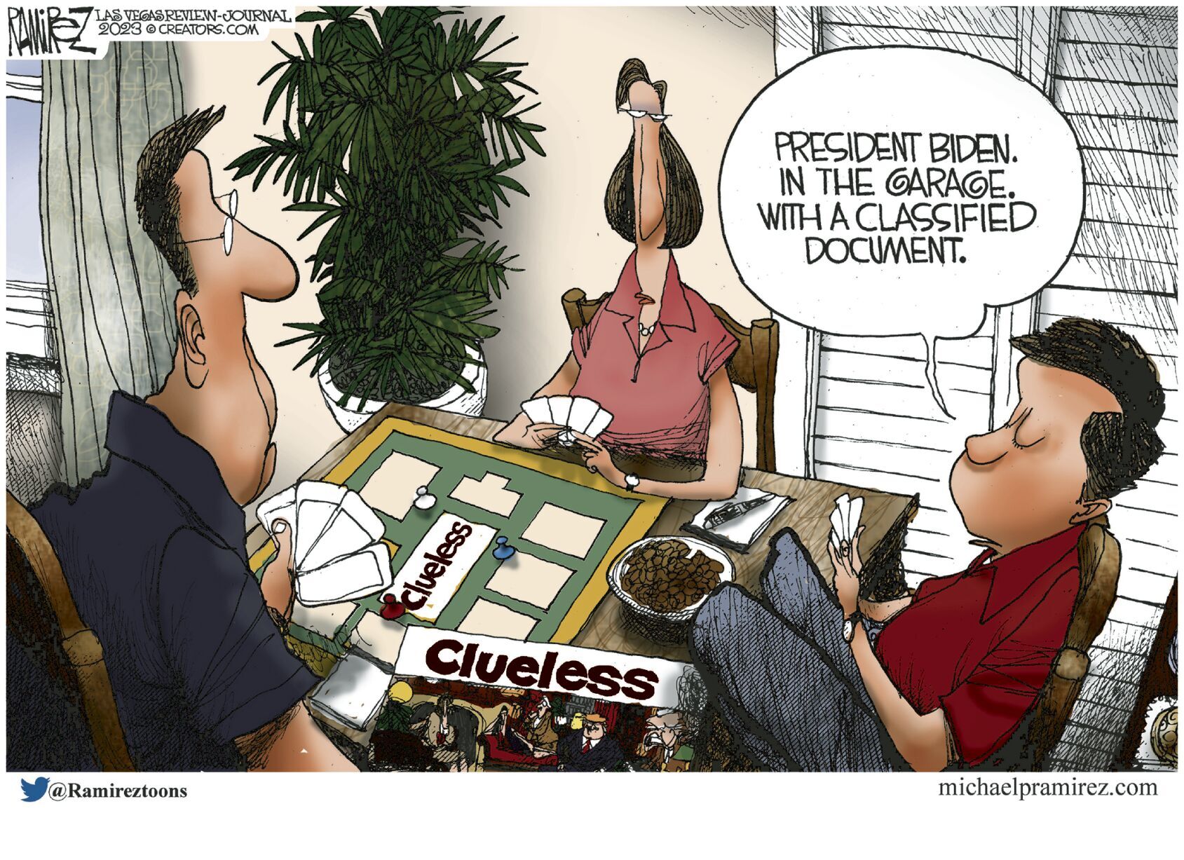 10 Political Cartoons About Joe Biden's Classified Documents