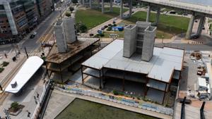 Sinatra hopes to restart Heritage Point construction at Canalside within weeks