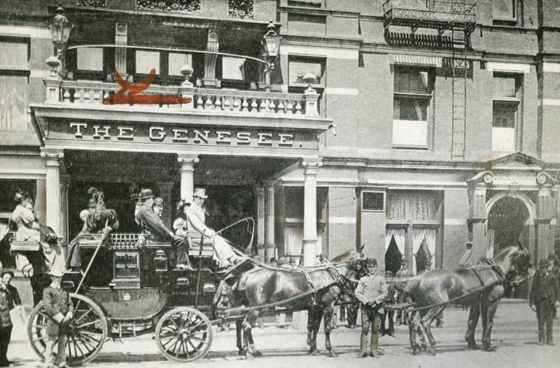 What It Looked Like Wednesday Buffalo's hotels sit on rich history
