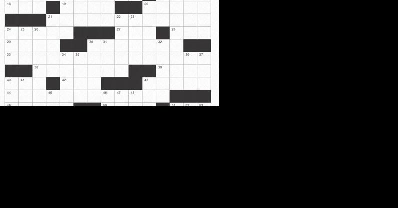 Three puzzles return to The Buffalo News lineup