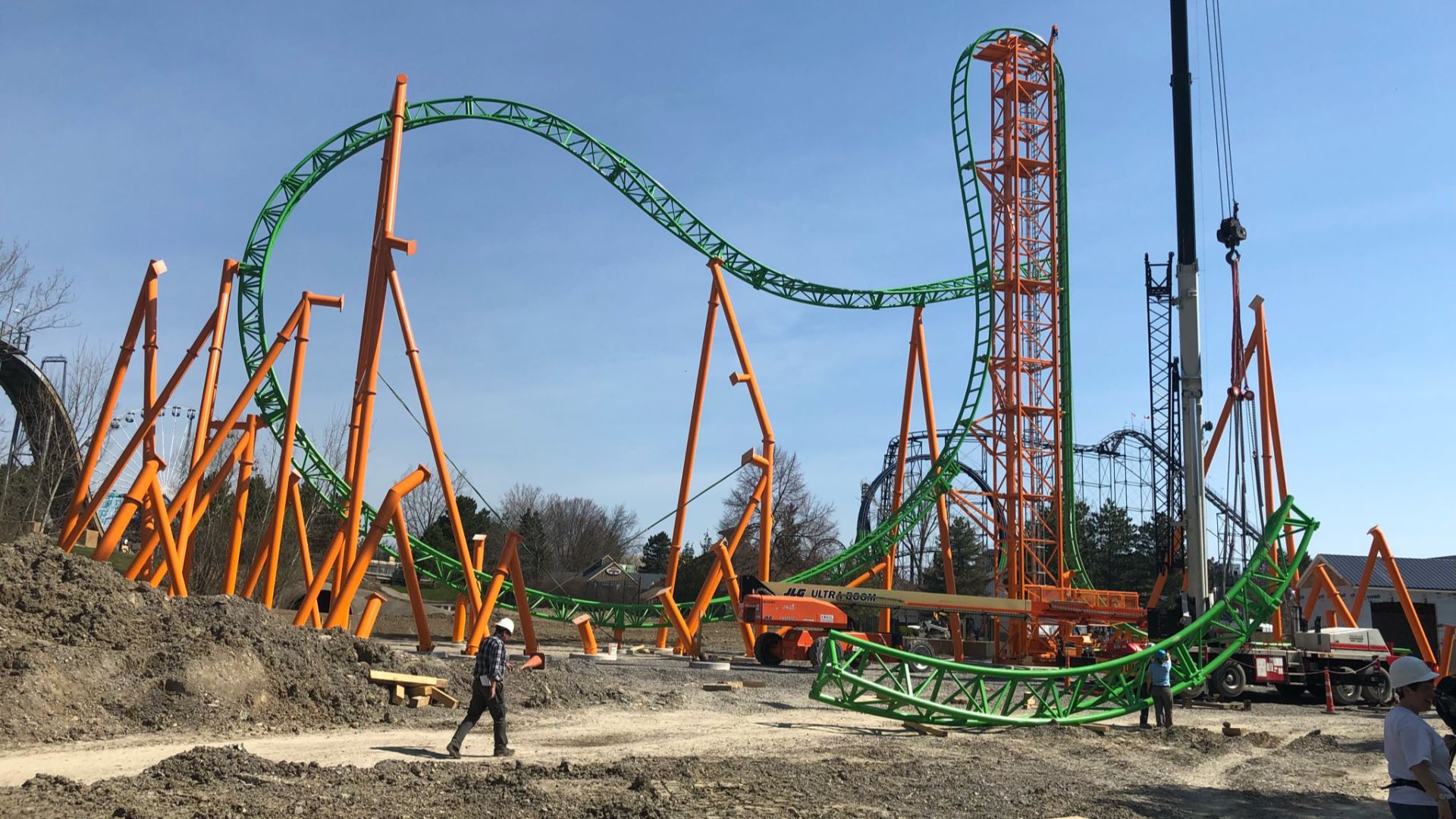 Darien Lake giving sneak peek at new roller coaster today