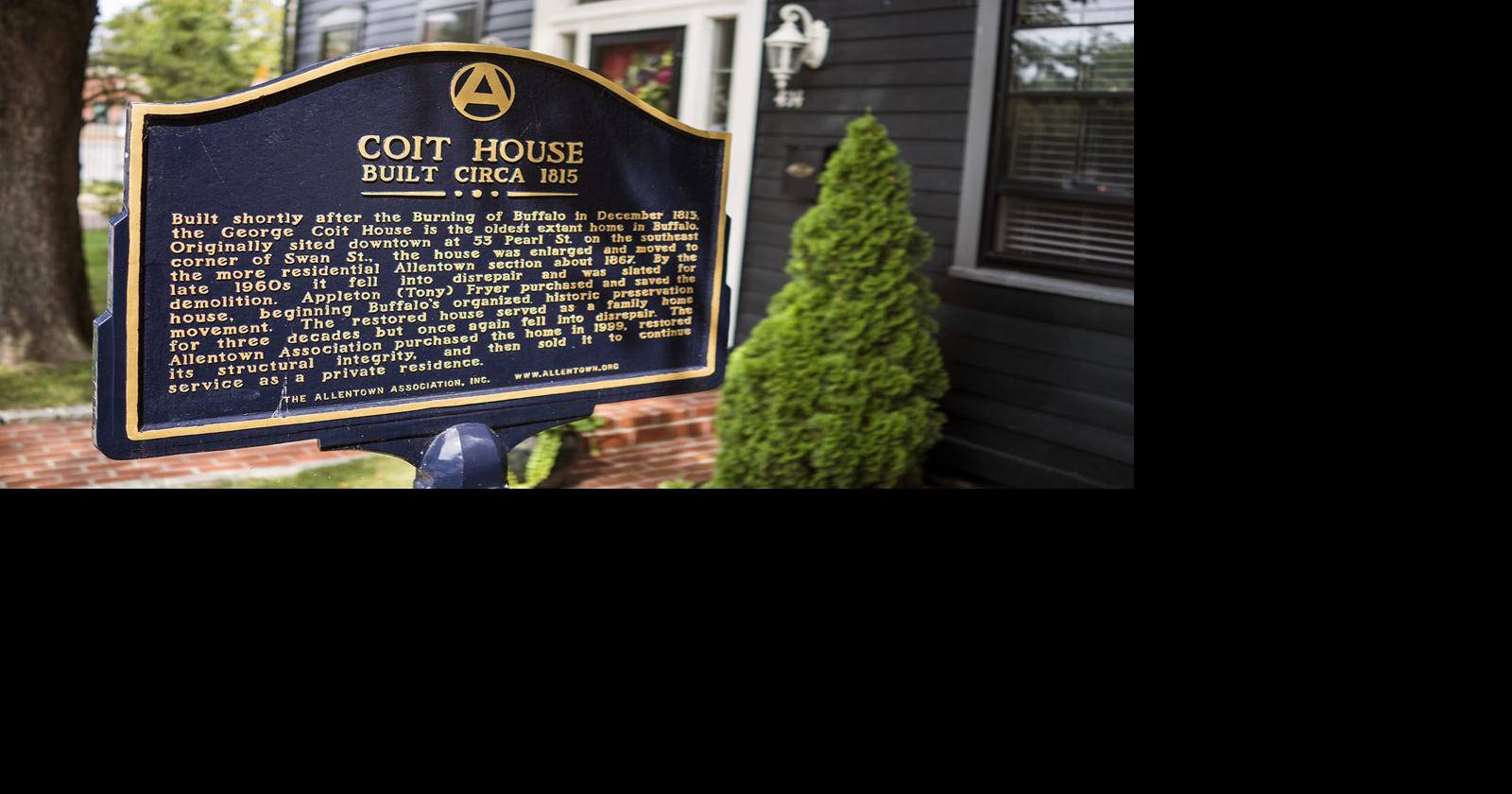 Buffalo's oldest home, the Coit House, is for sale this time for real