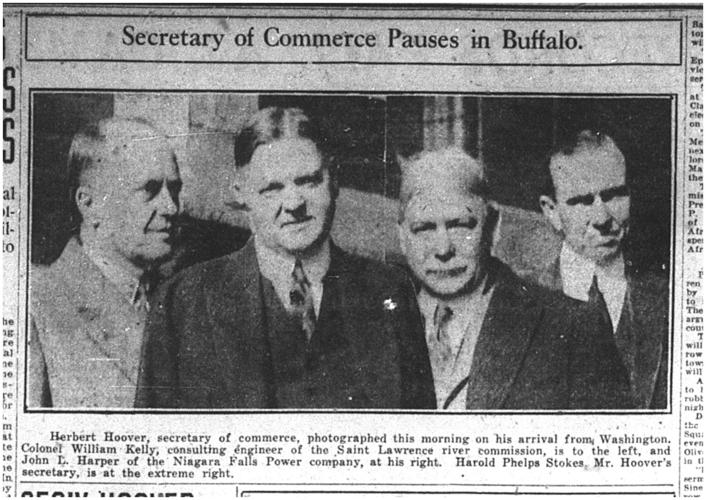 June 13, 1924 Herbert Hoover, then secretary of commerce, arrives in