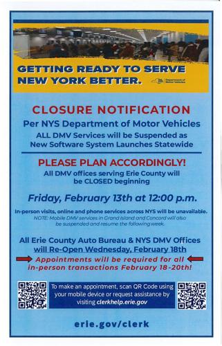DMV Mobile Services Suspended 2/18/2026