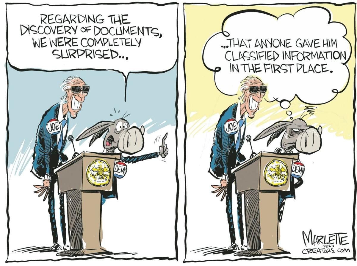 10 political cartoons about Joe Biden's classified documents