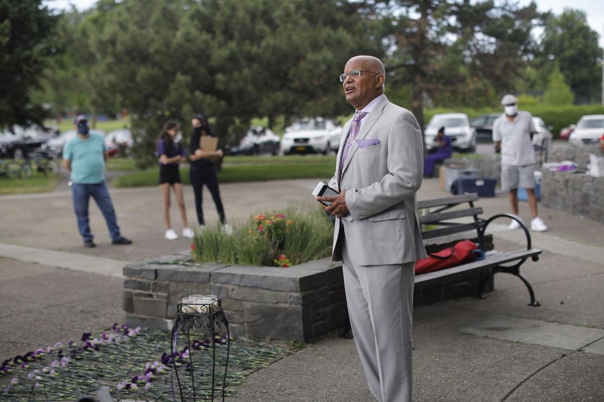 Rev. George Nicholas, chair of the Buffalo Center for Health Equity