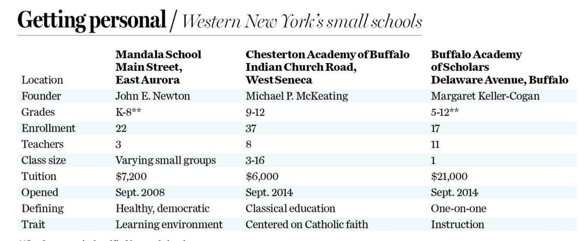 WNY's schools attract those dissatisfied with traditional education | Local News buffalonews.com