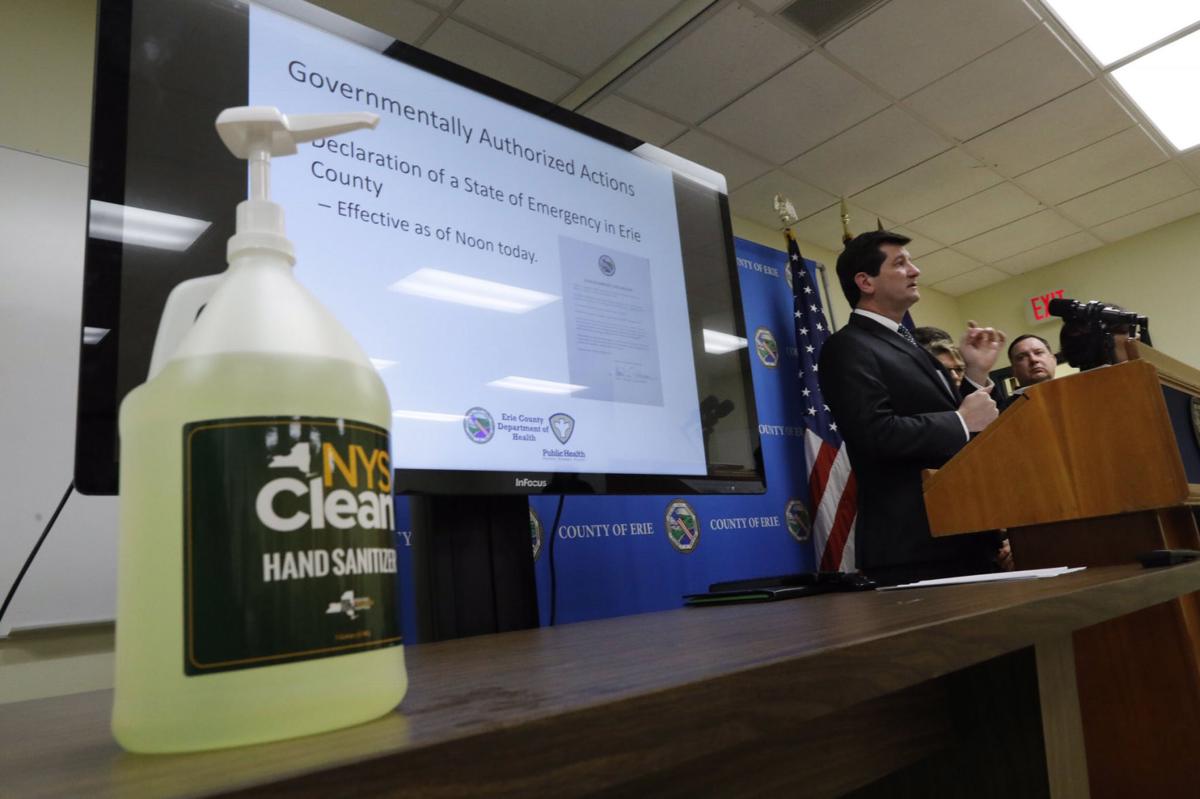 Erie County Sees First Covid 19 Death Total Cases Up To 122 Local News Buffalonews Com