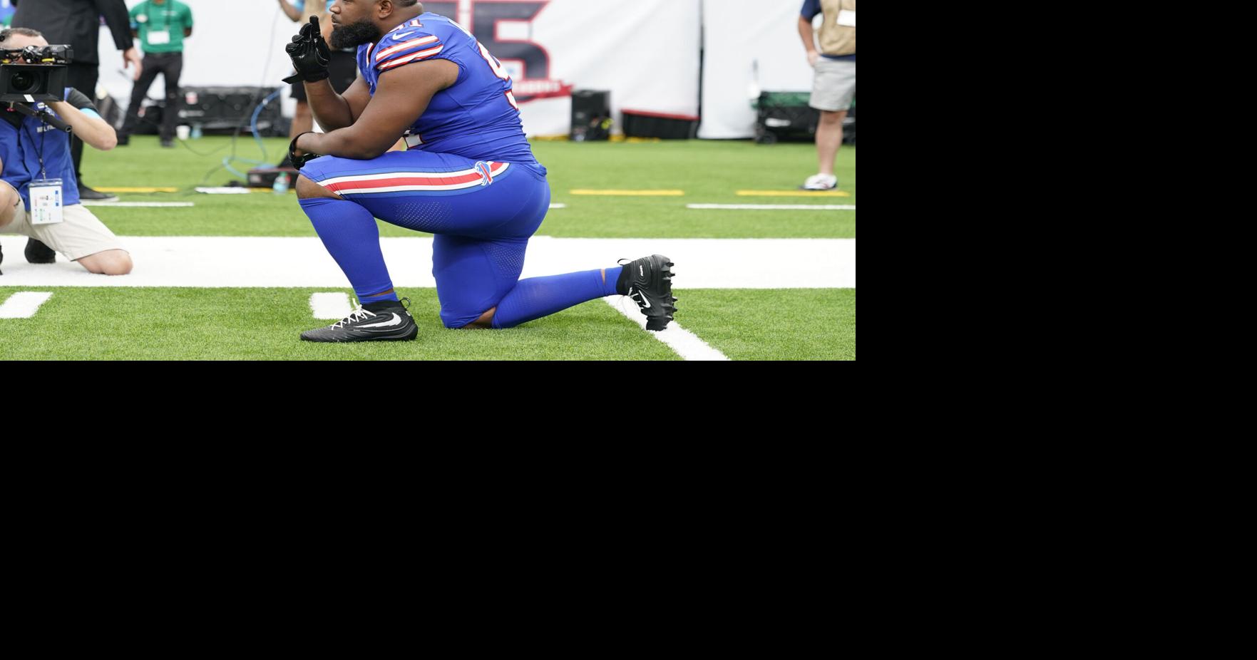 Ed Oliver was at the center of the Bills' postgame celebration. Here's why