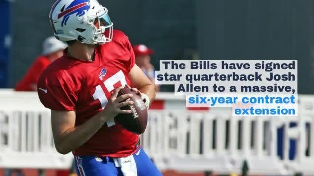 Buffalo Bills' Josh Allen signs six-year, $258-million deal - Los
