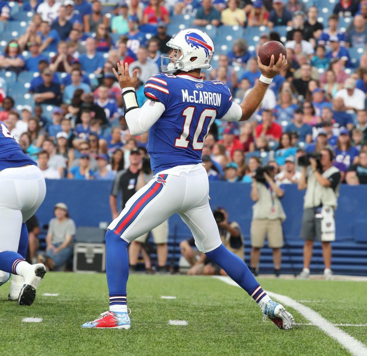 AJ McCarron on Bills' debut: 'I just go and play my game'