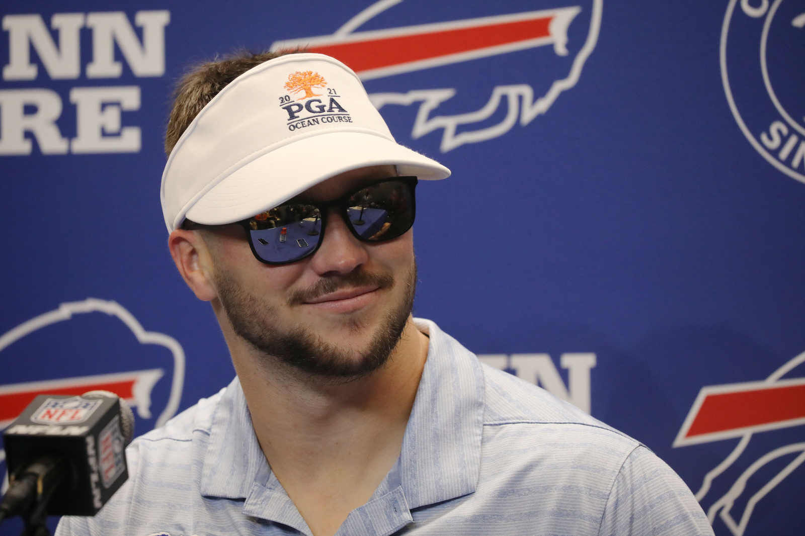 josh allen bills hat