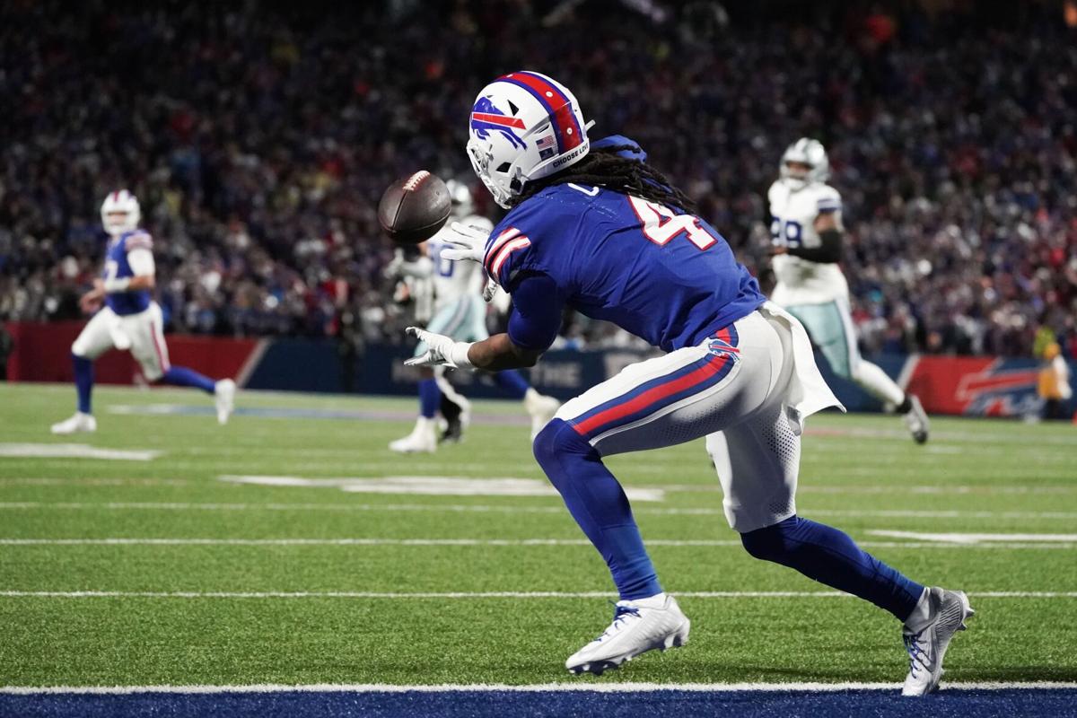 Bills RB James Cook named AFC Offensive Player of the Week