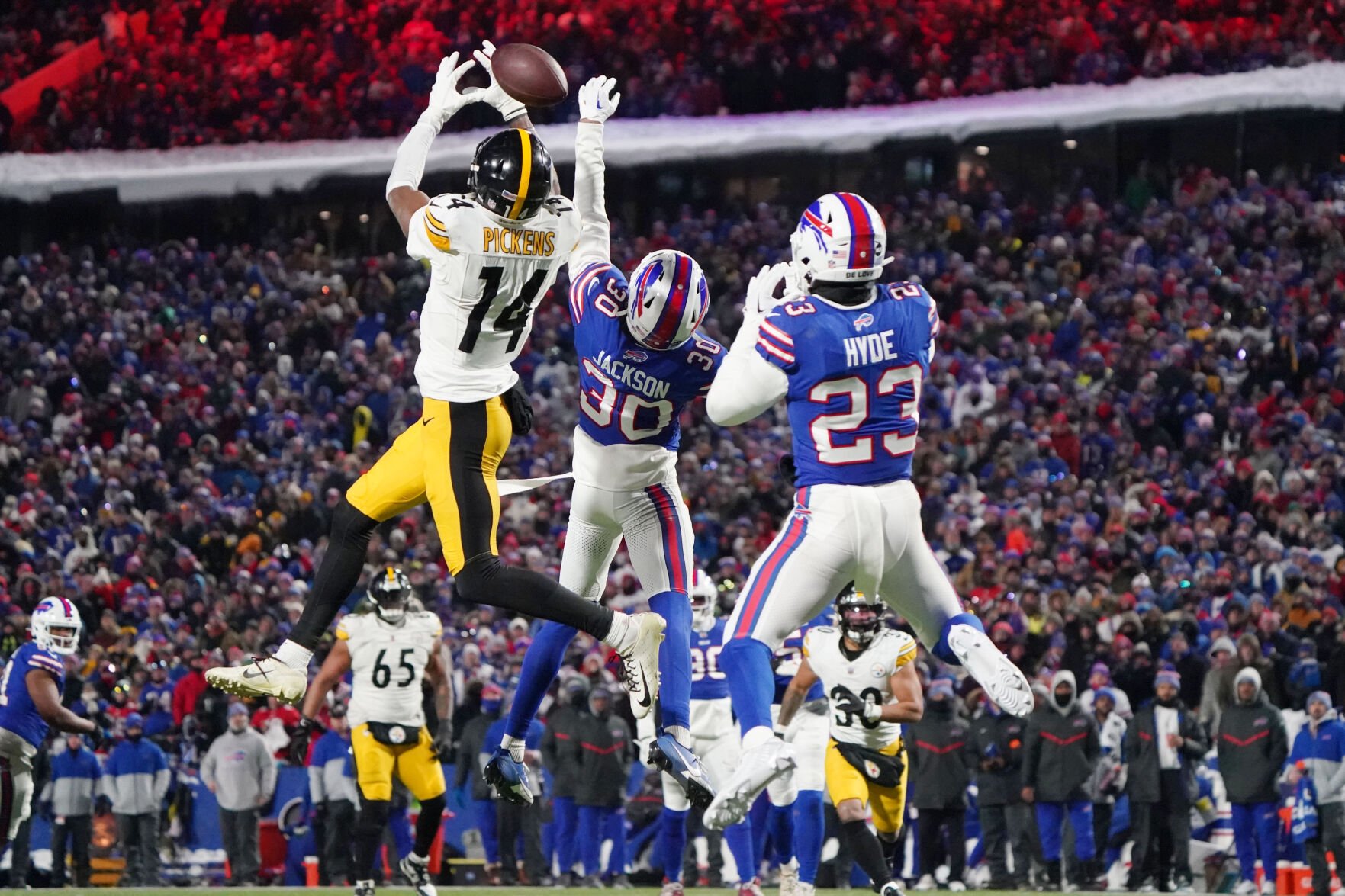 George Pickens Says Steelers Played 'Bills And The Refs' In Wild-card Loss