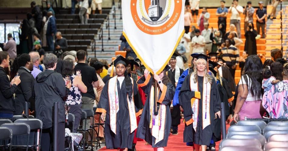 Two to receive SUNY honorary degree and deliver address at 154th Commencement celebration