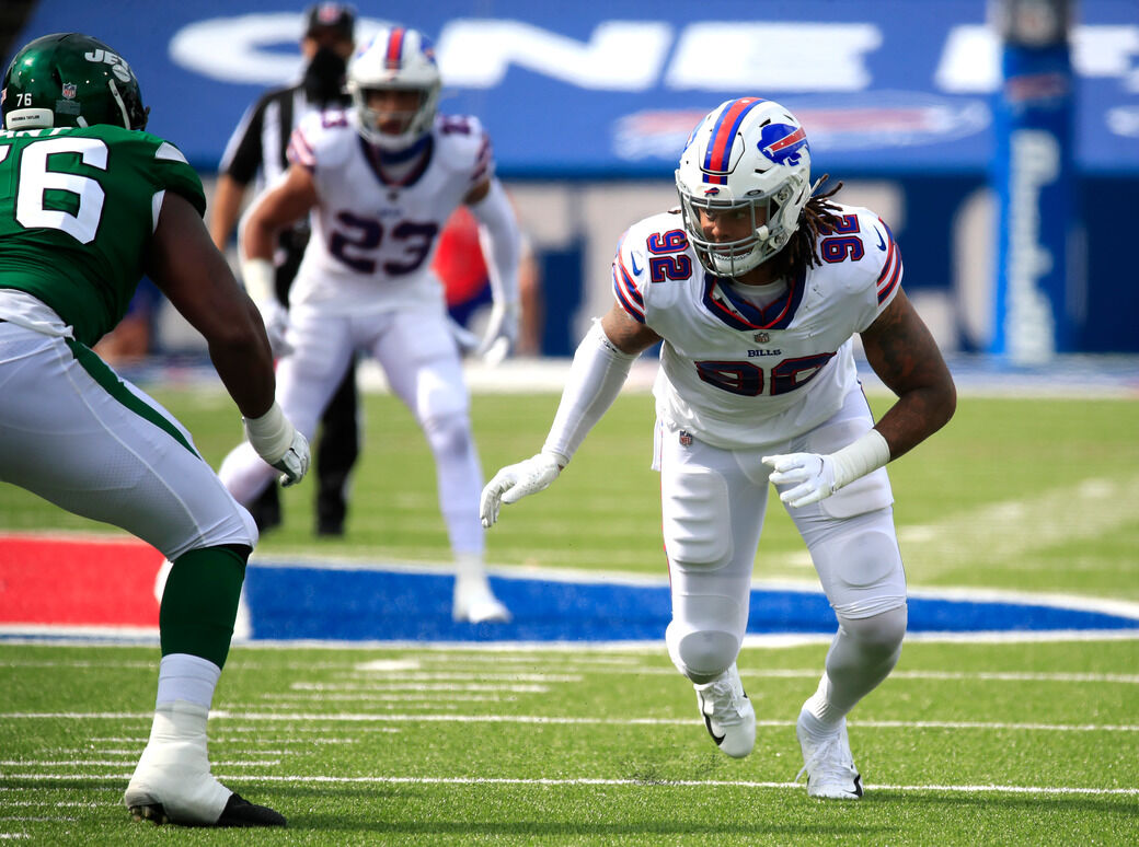 Still-growing Darryl Johnson shooting for bigger presence on Bills' D-line