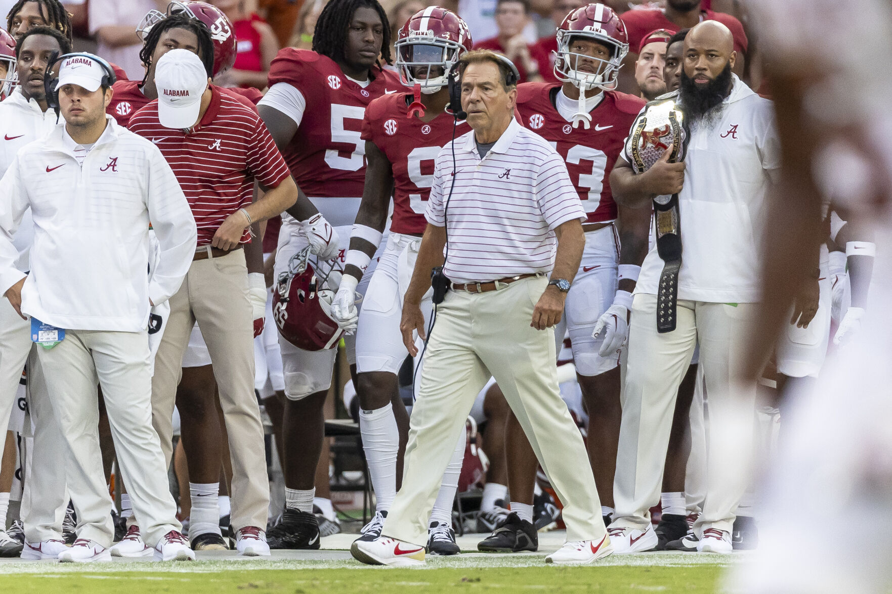 AP Top 25 Reality Check Alabama s latest slip out of the top five