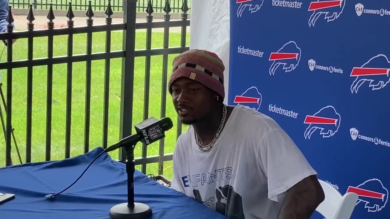 Buffalo Bills Wide Receiver Stefon Diggs On Offense