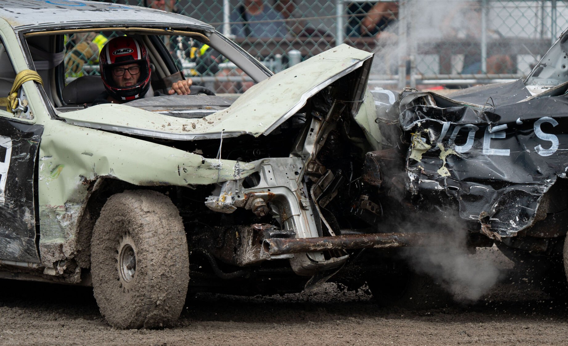 Photos World s Largest Demolition Derby ends Erie County Fair