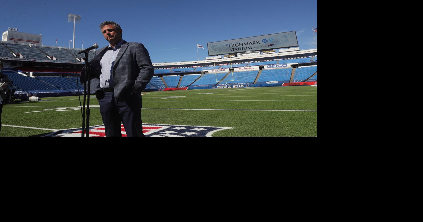 Buffalo Bills executive Ron Raccuia embraces public role