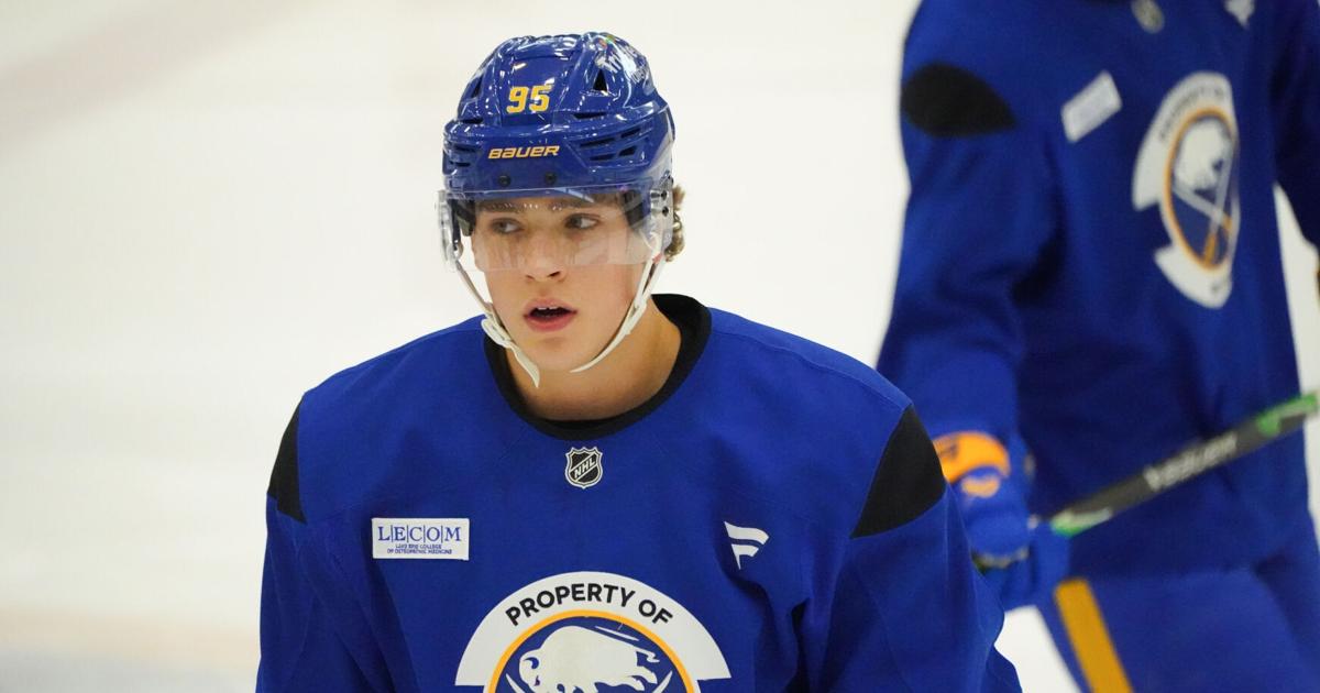 How Sabres draft pick Ilia Morozov hit the bricks, the books and the ice to chase NHL dream