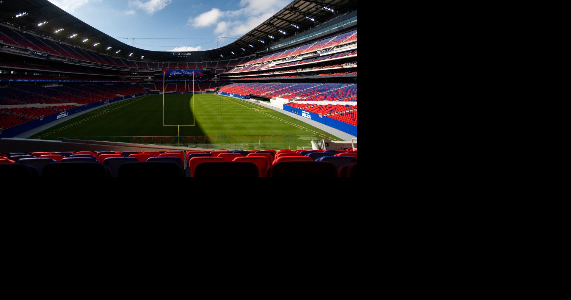 Buffalo Bills cut ribbon to open new stadium