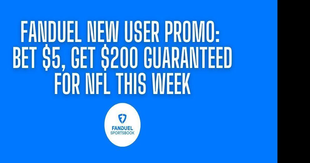 FanDuel promo code NFL 300 guaranteed for JetsSteelers
