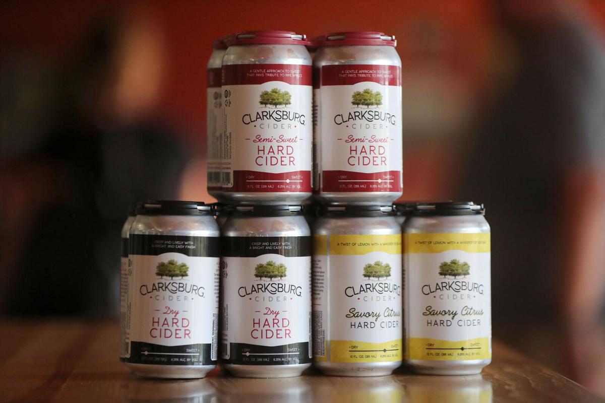 Cans of cider (copy) Clarksburg Cider