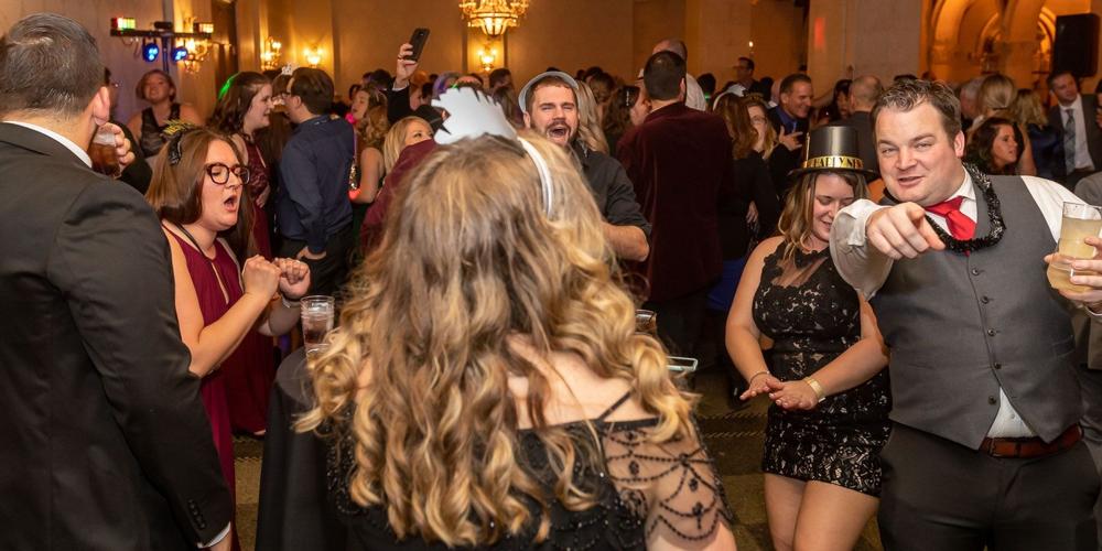 Smiles at Statler City Ice Ball on New Year's Eve ...