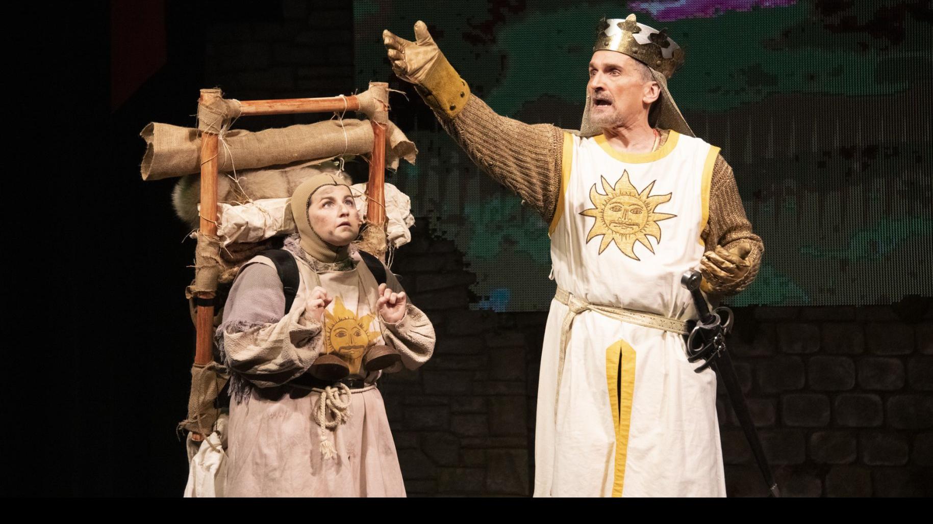 Daffy And Delicious Kavinoky S Spamalot Hits The Grail On The Head Entertainment Buffalonews Com