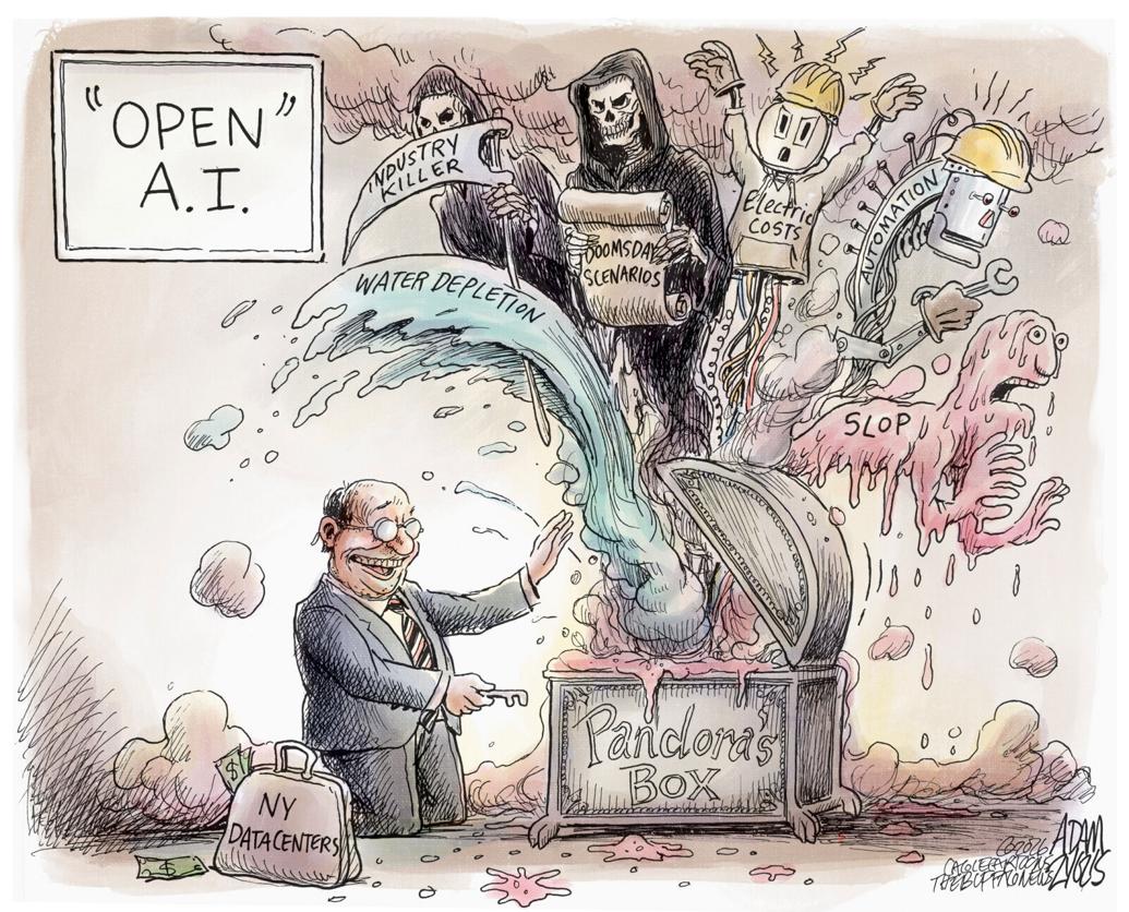 Adam Zyglis: See all 2026 cartoons here, in one place