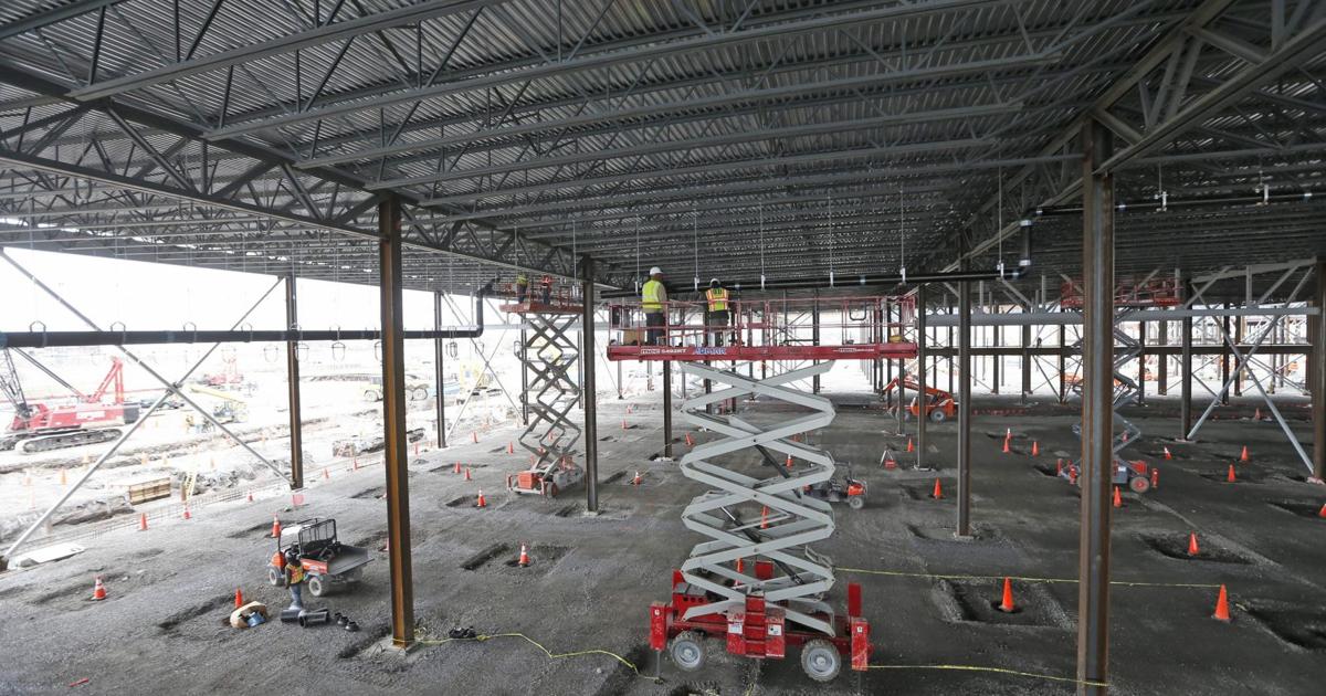 SolarCity factory slowly taking shape