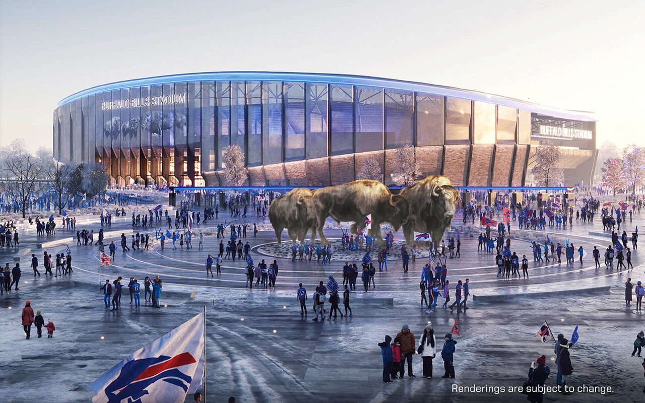 Renderings Of New Buffalo Bills Stadium Show Nod To The Past: 'It's A ...