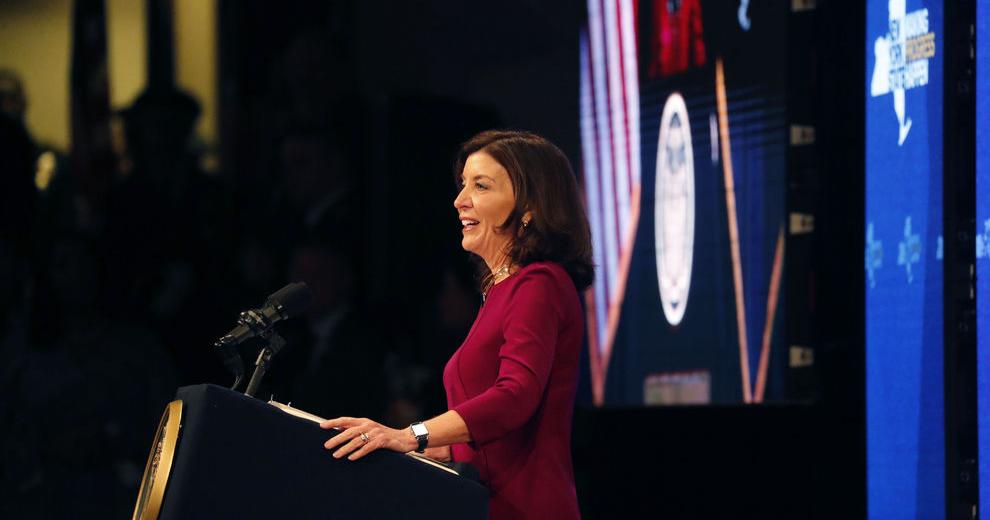 With $21.6 million on hand and de Blasio out, Kathy Hochul dominates early in governor's race