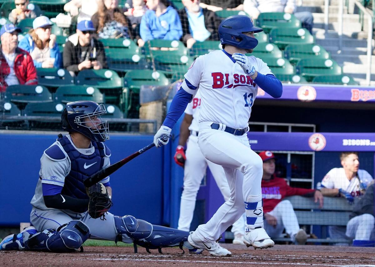 2023 AAA Buffalo Bisons Wynton Bernard Toronto Blue Jays Minor