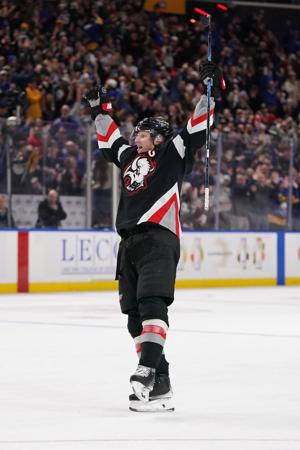 ‘This game was a huge step for us’: Sabres ride emotions and rally to move into first place in Atlantic Division