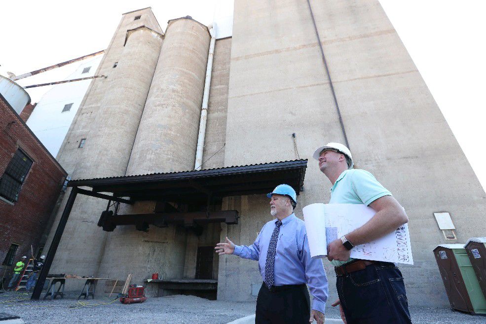 After 30 years of abandonment, grain elevator getting new life as