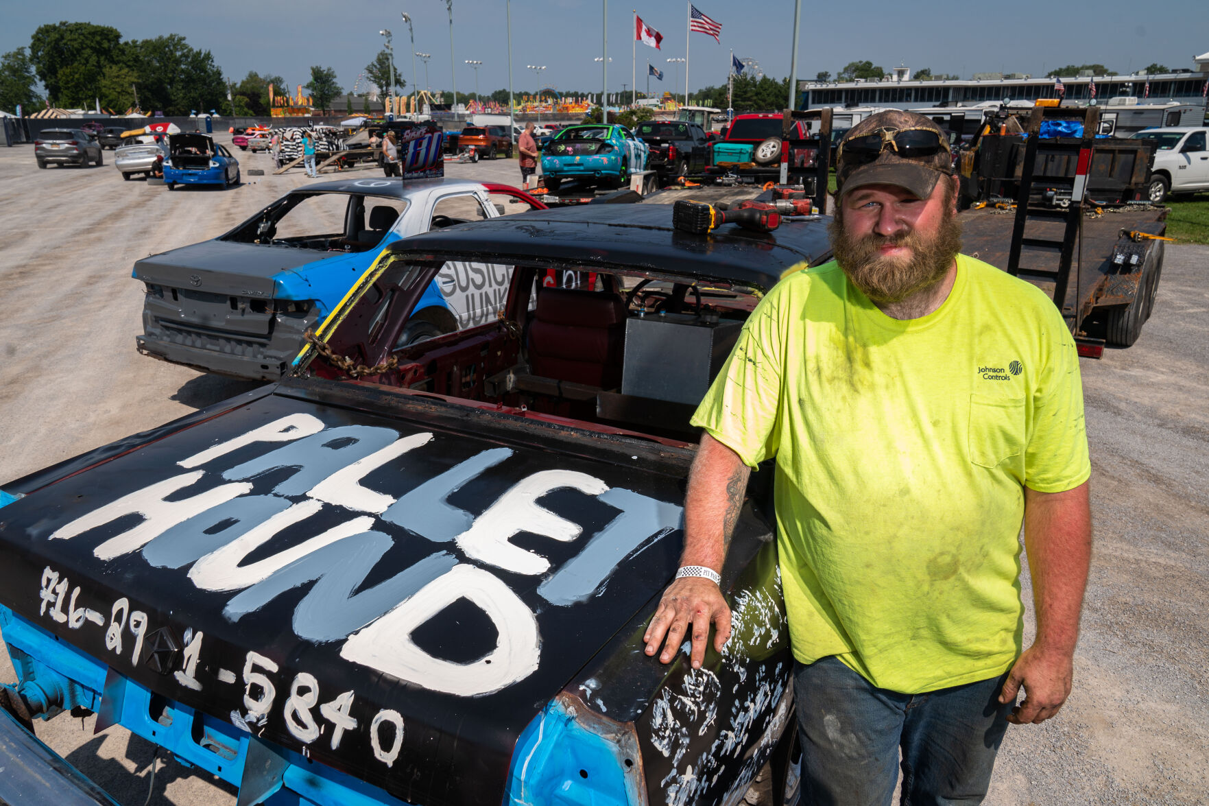 Photos World s Largest Demolition Derby ends Erie County Fair