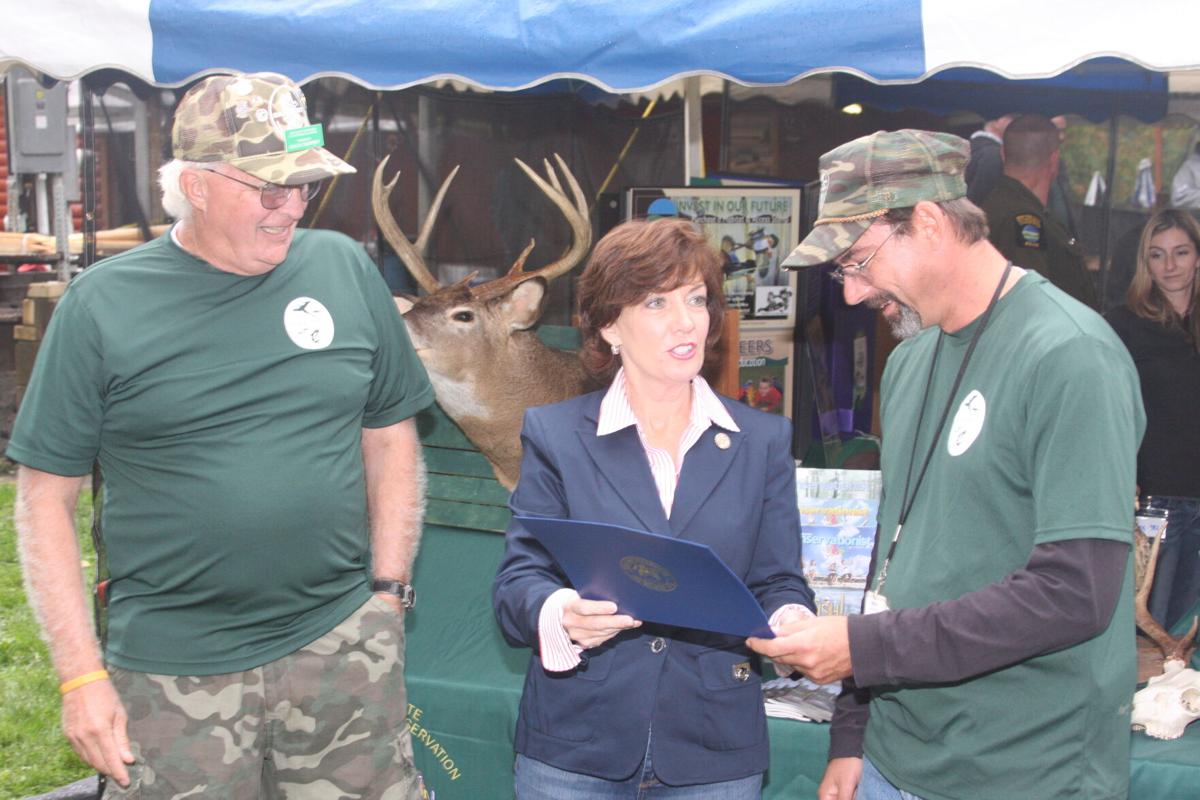 national hunting and fishing day kathy hochul rich davenport chuck godfrey