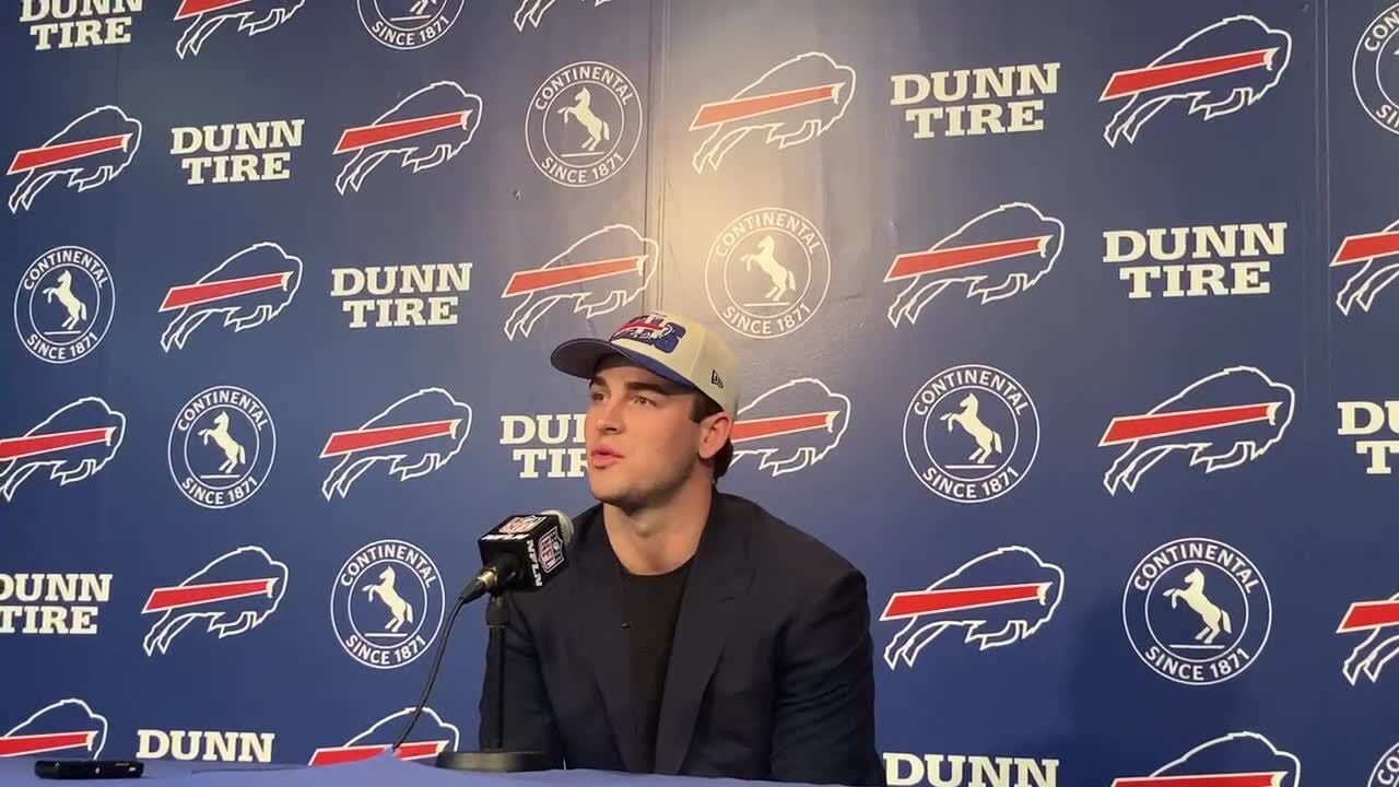 Dalton Kincaid talks about path to Buffalo Bills, NFL
