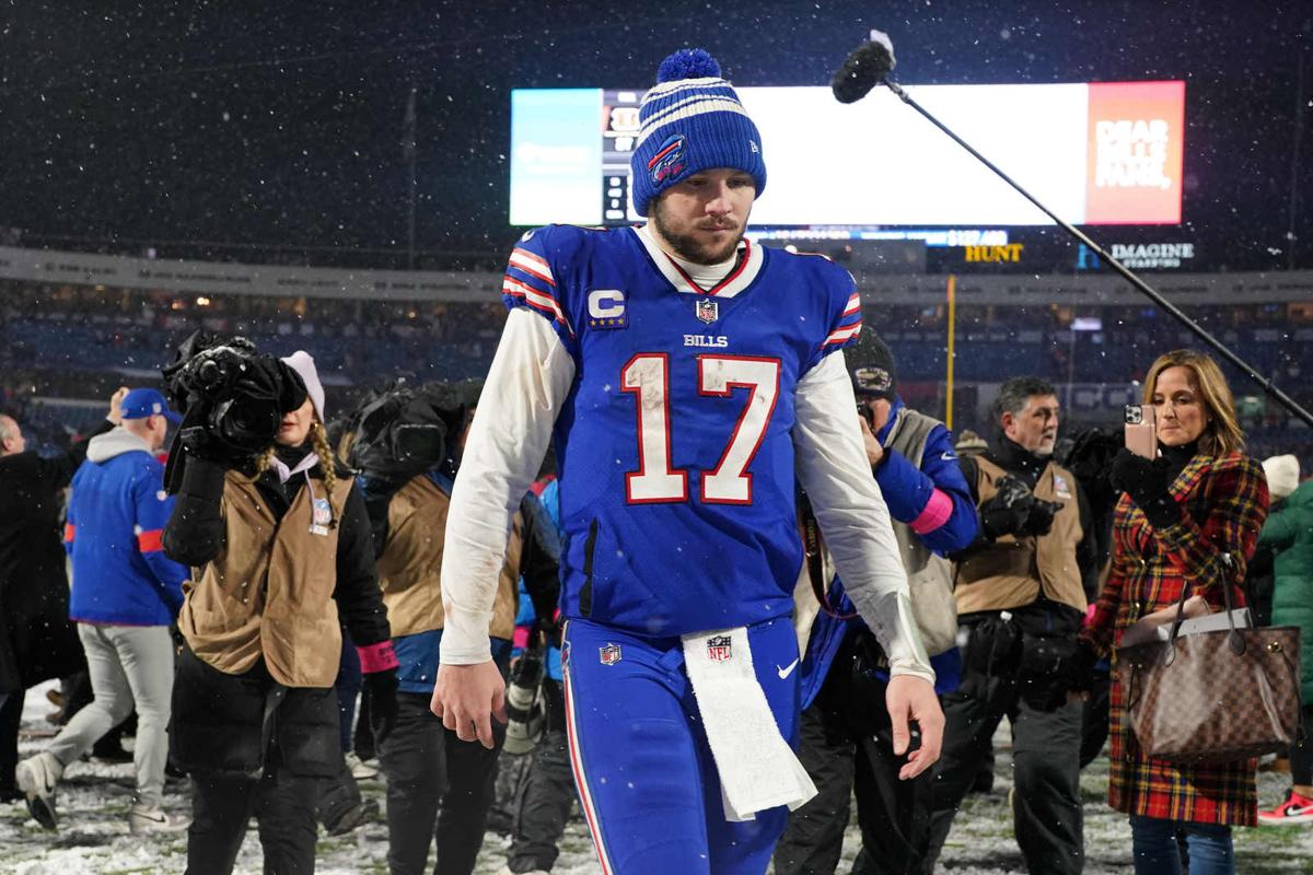 Bills QB Allen concedes turnovers result of him pressing