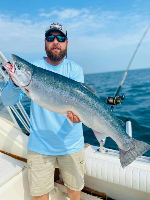 15-pound Lake Ontario steelhead