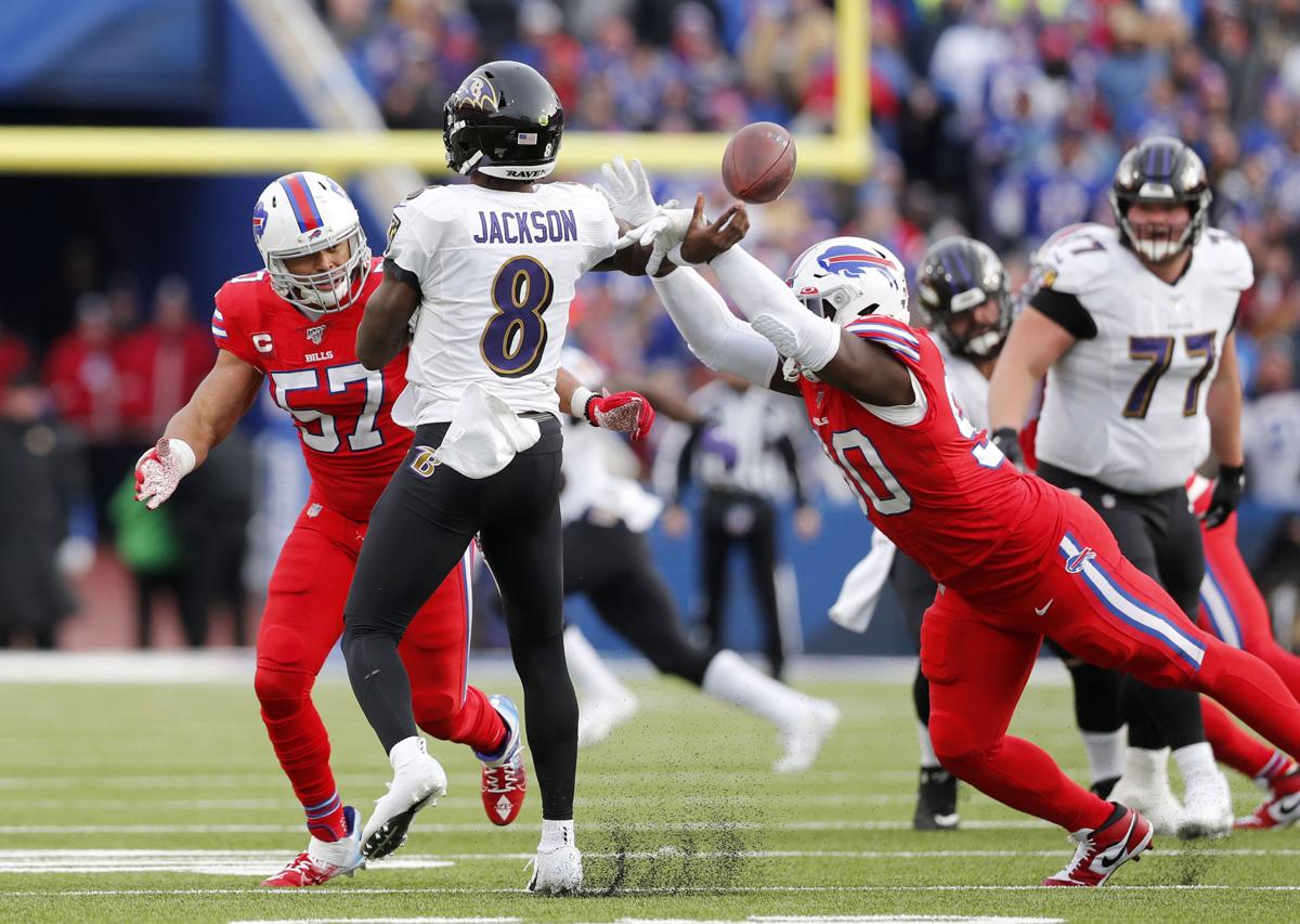 Bills Defense Had No Reason To Apologize After Impressive Showing Vs Lamar Jackson Buffalo Bills News Nfl Buffalonews Com