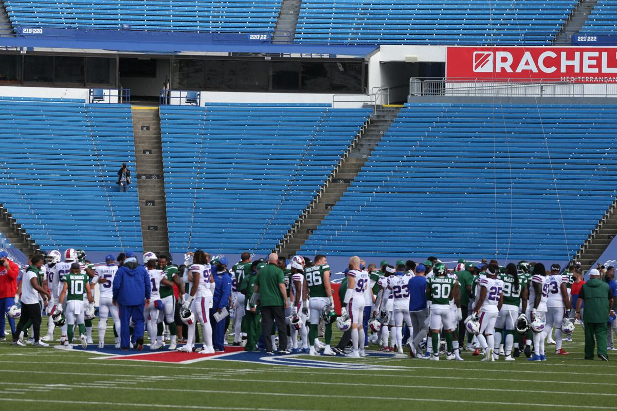 Scenes From An Empty Stadium As The Buffalo Bills Open Their Season Without Fans Multimedia Buffalonews Com