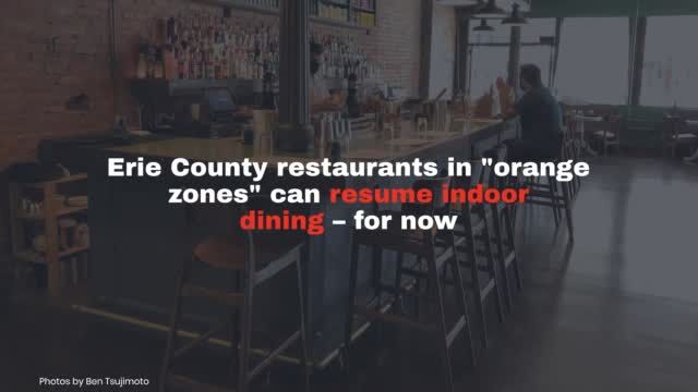 are dogs allowed in restaurants in erie county