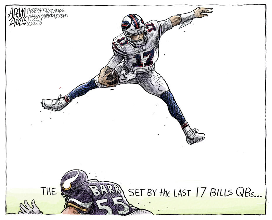 Adam Zyglis: Allen hurdle