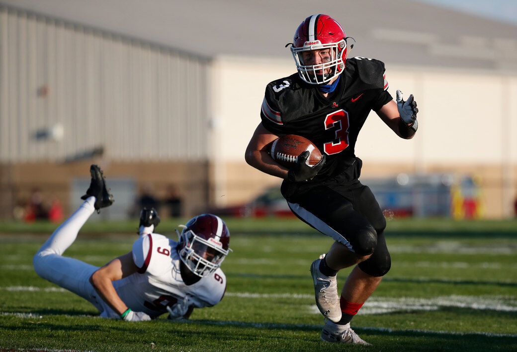 Lancaster Legends High School (NY) Football team in Lancaster, NY vs  Orchard Park Quakers May 14th, 2021